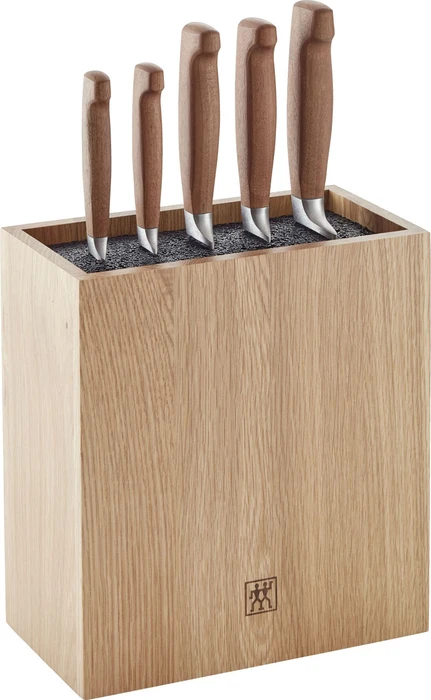Zwilling Vier Sterne Messerblock-Set braun, 6-tlg.