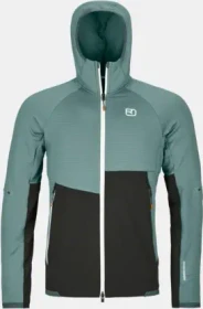 Ortovox Fleece Rib Hoody Funktionsjacke arctic grey (Herren)