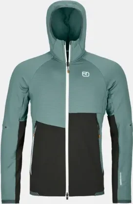Ortovox Fleece Rib Hoody Funktionsjacke arctic grey (Herren)