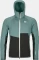 Ortovox Fleece Rib Hoody Funktionsjacke arctic grey (Herren) Vorschaubild