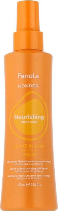 Fanola Wonder Nourishing Extra Care Leave-In Milk, 195ml