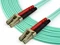 StarTech LWL Duplex Kabel, OM3, 2x LC Stecker/2x LC Stecker, 1m, türkis Vorschaubild
