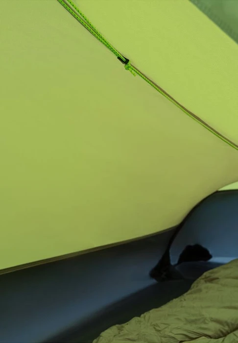 Jack Wolfskin Gossamer Tunnelzelt ginkgo green