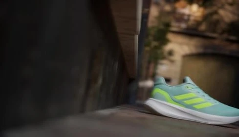 adidas Runfalcon 5 semi flash aqua/lucid lemon/core black (Damen)