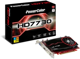 PowerColor Radeon HD 7730, 1GB DDR3, VGA, DVI, HDMI
