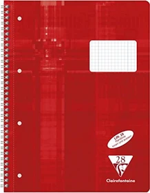 Clairefontaine Collegeblock, A4+, Lineatur 28, 80 Blatt