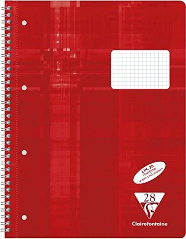 Clairefontaine Collegeblock, A4+, Lineatur 28, 80 Blatt