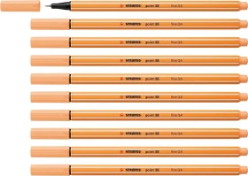 STABILO point 88 hellorange, 10er-Pack