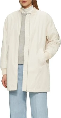 s.Oliver Leicht gefütterter Blouson Relaxed Fit Funktionsmantel beige (Damen)