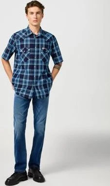 Wrangler Greensboro Low Stretch Jeans denim dusk (Herren)