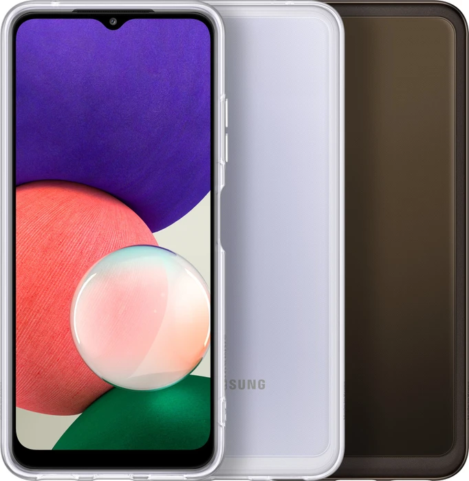 Samsung Soft Clear Cover für Galaxy A22 5G transparent