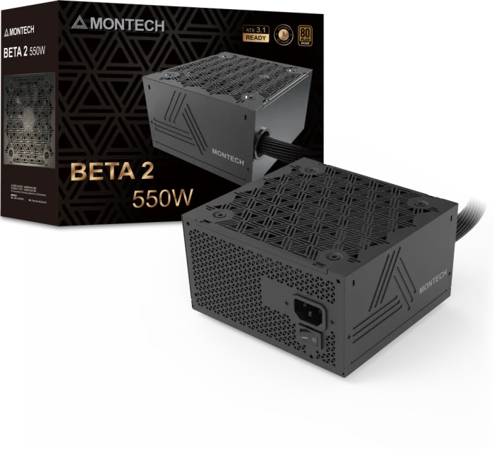 Montech BETA 2 550 Bronze 550W, ATX 3.1