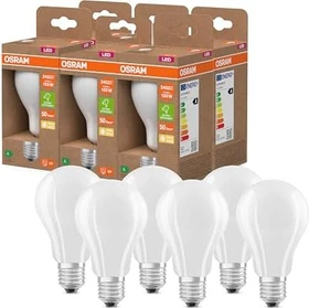Osram Ledvance LED Classic A 150 Filament 11.6W/827 E27 Frosted, 6 Stück