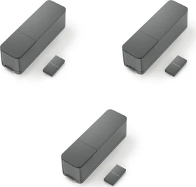 Bosch Smart Home Tür-/Fensterkontakt II [+M] Matter, anthrazit, Schließ-/Öffnungssensor, 3er-Pack
