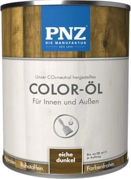 PNZ Coloröl Natur-Holzfarbe eiche dunkel, 750ml