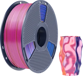 Sunlu Silk PLA+ Tri-Color Red Yellow Blue, mehrfarbig, Spule, 1.75mm, 1.00kg