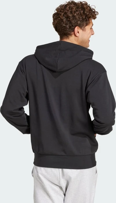 adidas Essentials Feelcozy French Terry Hoodie schwarz/weiß (Herren)