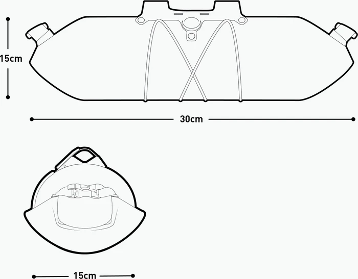 Evoc Handlebar Pack BOA WP 5 Lenkertasche schwarz