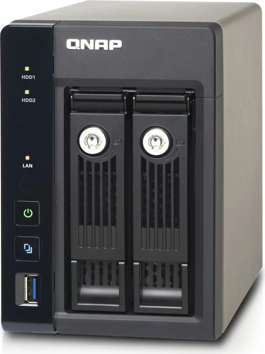 QNAP Turbo Station TS-253 Pro, 2GB RAM, 2x RJ-45 1000Base-T, 3x USB-A 3.0
