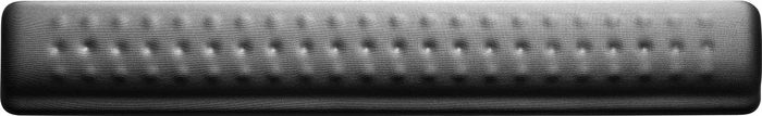 Powerton ERGO Dark Edition Tastaturablage, Handballenauflage (Tastatur), grau
