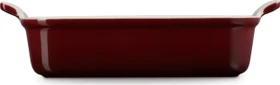 Le Creuset Auflaufform Tradition rechteckig 26cm 2.4l garnet
