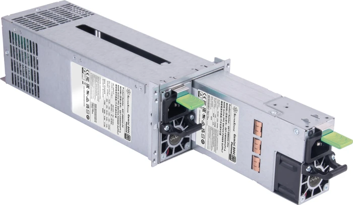 SilverStone Gemini 800C Platinum CRPS Redundant 800W, 2HE-Servernetzteil