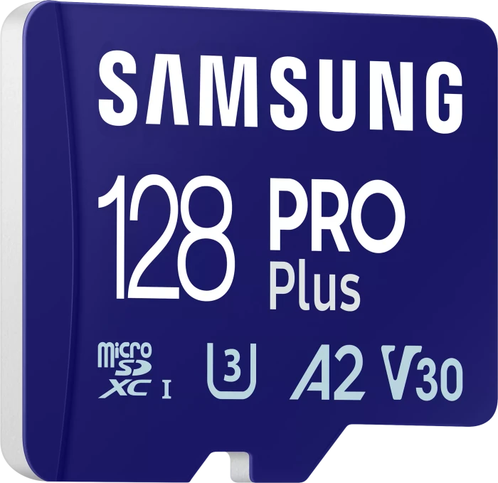 Samsung PRO Plus R180/W130 128GB Kit, UHS-I U3, A2, Class 10