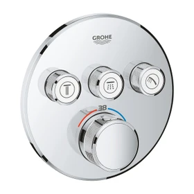 Grohe Grohtherm SmartControl Thermostat mit 3 Ventilen chrom