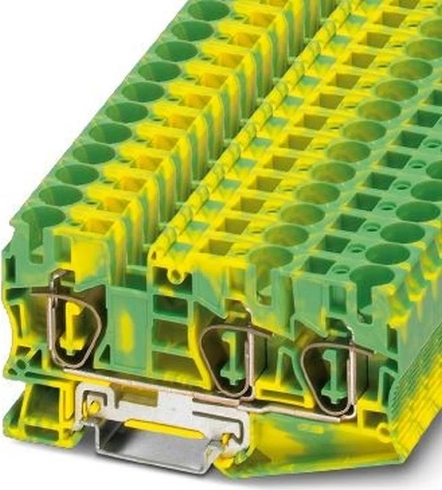 Phoenix Contact ST 10-TWIN-PE - Zugfeder-Schutzleiterklemme