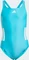 adidas 3-Streifen C-Back Badeanzug lucid cyan/white (Junior) Vorschaubild