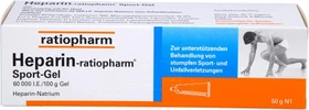 Heparin-ratiopharm Sport-Gel, 50g