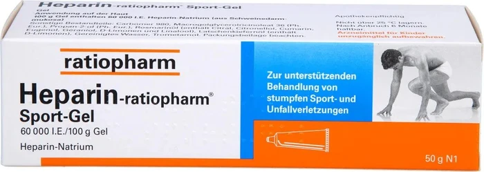 Heparin-ratiopharm Sport-Gel, 50g