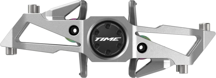 Time Speciale 10 Large Klickpedale raw aluminium
