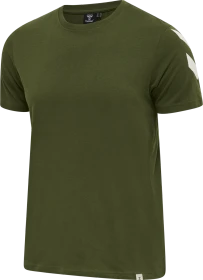 hummel Legacy Chevron T-Shirt kurzarm rifle green