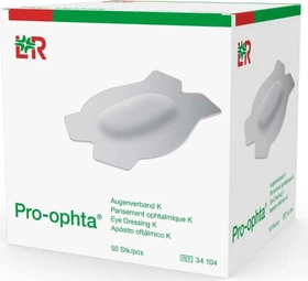 Lohmann & Rauscher Pro-ophta Augenverband K groß, 50 Stück