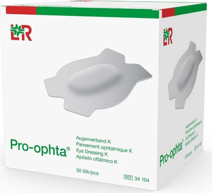 Lohmann & Rauscher Pro-ophta Augenverband K groß, 50 Stück