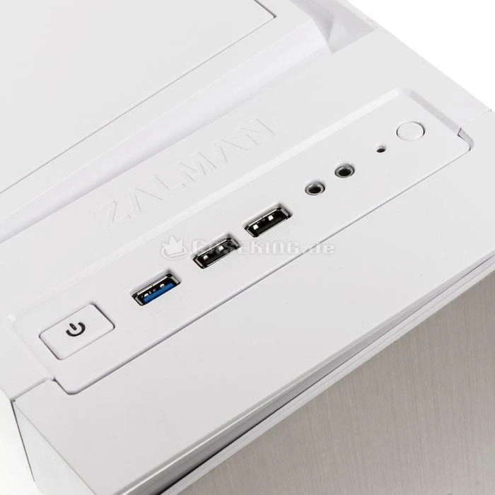 Zalman R1 weiß, Acrylfenster
