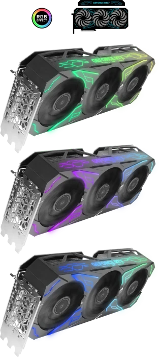 KFA2 GeForce RTX 4070 Ti SUPER SG (1-Click OC), 16GB GDDR6X, HDMI, 3x DP