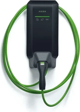 KEBA KeContact P40 MID schwarz, 6m Ladekabel
