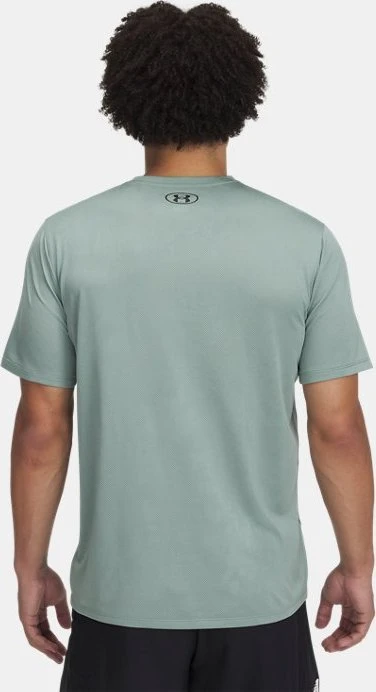 Under Armour Tech Vent Jacquard Funktionsshirt kurzarm silica green/black (Herren)