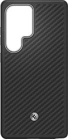 Samsung Spigen Enzo Aramid Magnet für Samsung Galaxy S25 Ultra Black Silver
