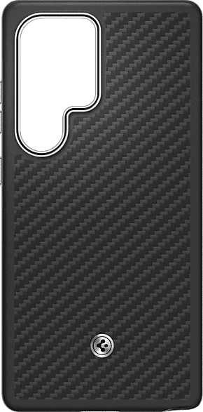 Samsung Spigen Enzo Aramid Magnet für Samsung Galaxy S25 Ultra Black Silver