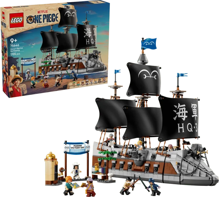 LEGO ONE PIECE 75646 Garps Marineschlachtschiff