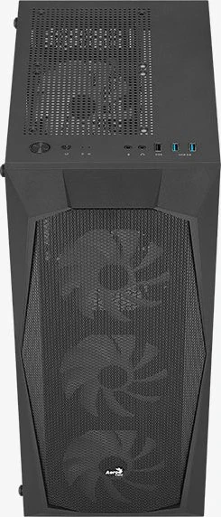 AeroCool Falcon, Lüfter LED Fixed RGB, Acrylfenster