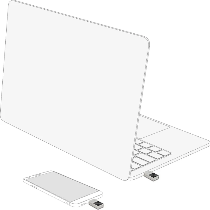 DeLOCK Mini USB-C Stick 256GB, USB-C, USB 3.2 Gen 1×1