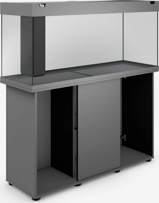 Juwel Rio 240 LED Aquarium-Set mit Unterschrank, grau/grau, 240l