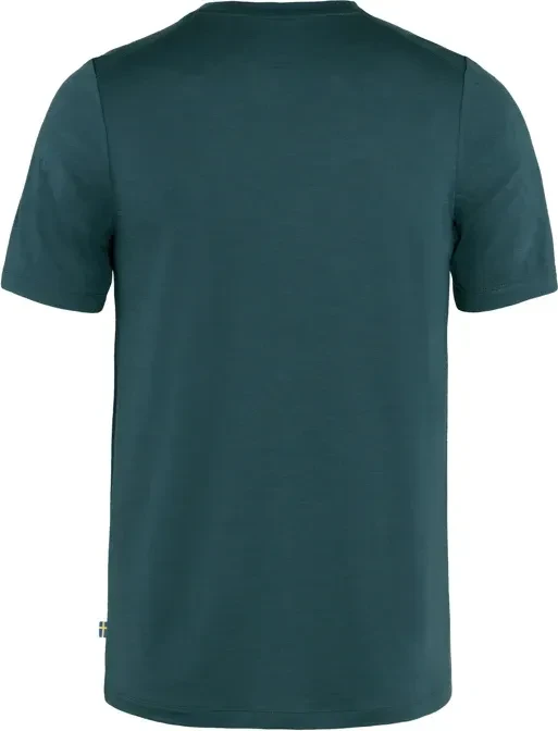 Fjällräven Abisko Wool Classic Funktionsshirt kurzarm dark navy (Herren)