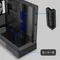 Zalman P40 Prism Plus Black, schwarz, Glasfenster Vorschaubild