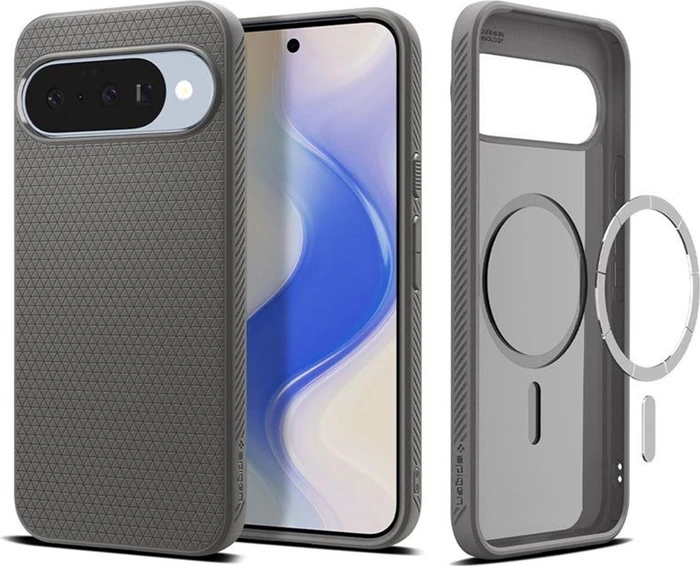 Spigen Liquid Air (MagFit) für Google Pixel 10/10 Pro Marble Gray