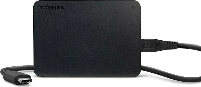 Toshiba Canvio Basics USB-C, 1TB, USB 3.0 Micro-B